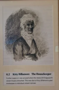 Kitty Ballimore, housekeeper of the Edgeworths 