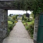 A gateway in a wall in the Walled Garden at Edgeworth House