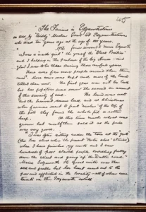 a letter written by a servant to Maria Edgeworth about the Great Famine