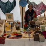 Art on display at the Artisan Market