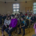 Audience watching a performance at the Literary Festival 2019