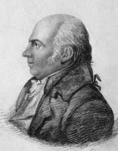 penicel drawing of Thomas Beddoes