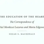 Rachel Mordecai Lazarus and Maria Edgeworth