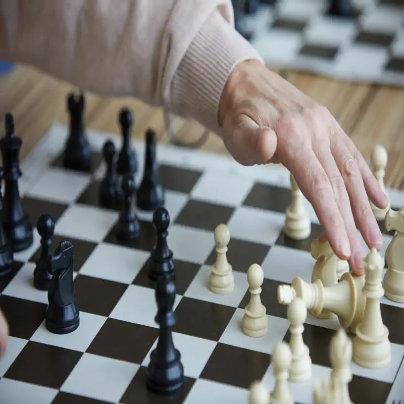 Active Age - playing chess