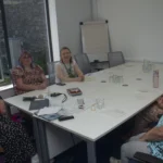 Workshop on lace making