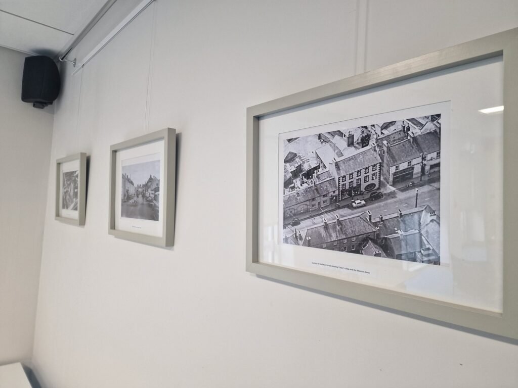 picture exhibition of old photographs of Edgeworthstown in the Library for Heritage Week 2025