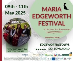 Advertisement for Maria Edgeworth Festival of Literature, Arts & Movement 2025