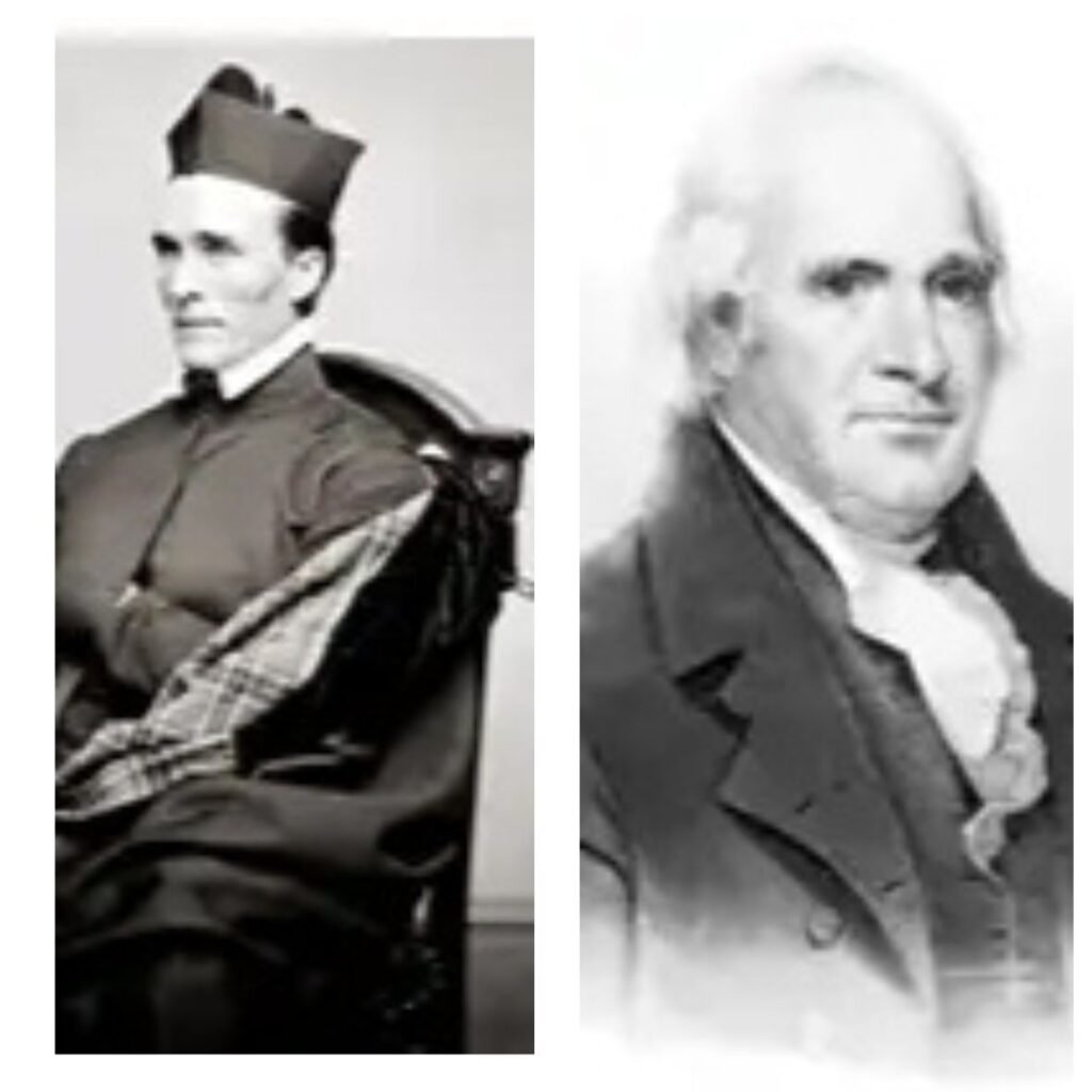 picture of Bernard A. Maguire and George Clinton