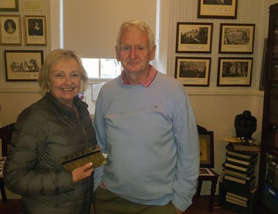 Marie Tierney and Matt Farrell in Maria Edgeworth Centre