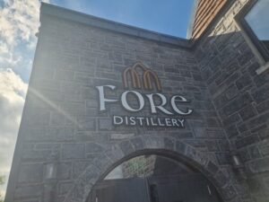 Entrance of Fore Distillery