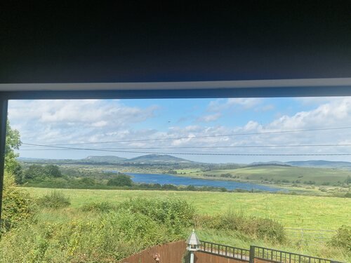 view over Lough Lene