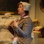 Carrie OFlynn gives a talk about Regency Fashion in the Maria Edgeworth Centre