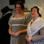 Doctor Melissa Shiels and Carrie O'Flynn gives a talk about Regency Fashion